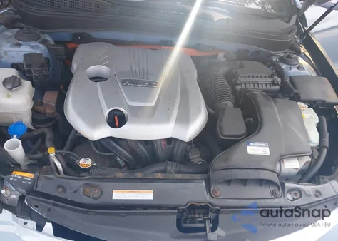 2014 Hyundai Sonata Hybrid из США, поврежденный, VIN KMHEC4A47EA117643